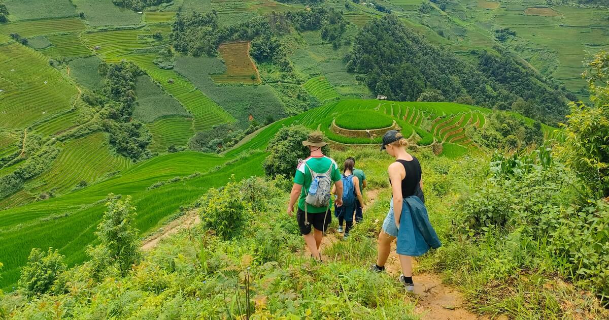 Different trekking levels from gentle valley walks to steep mountain climbs