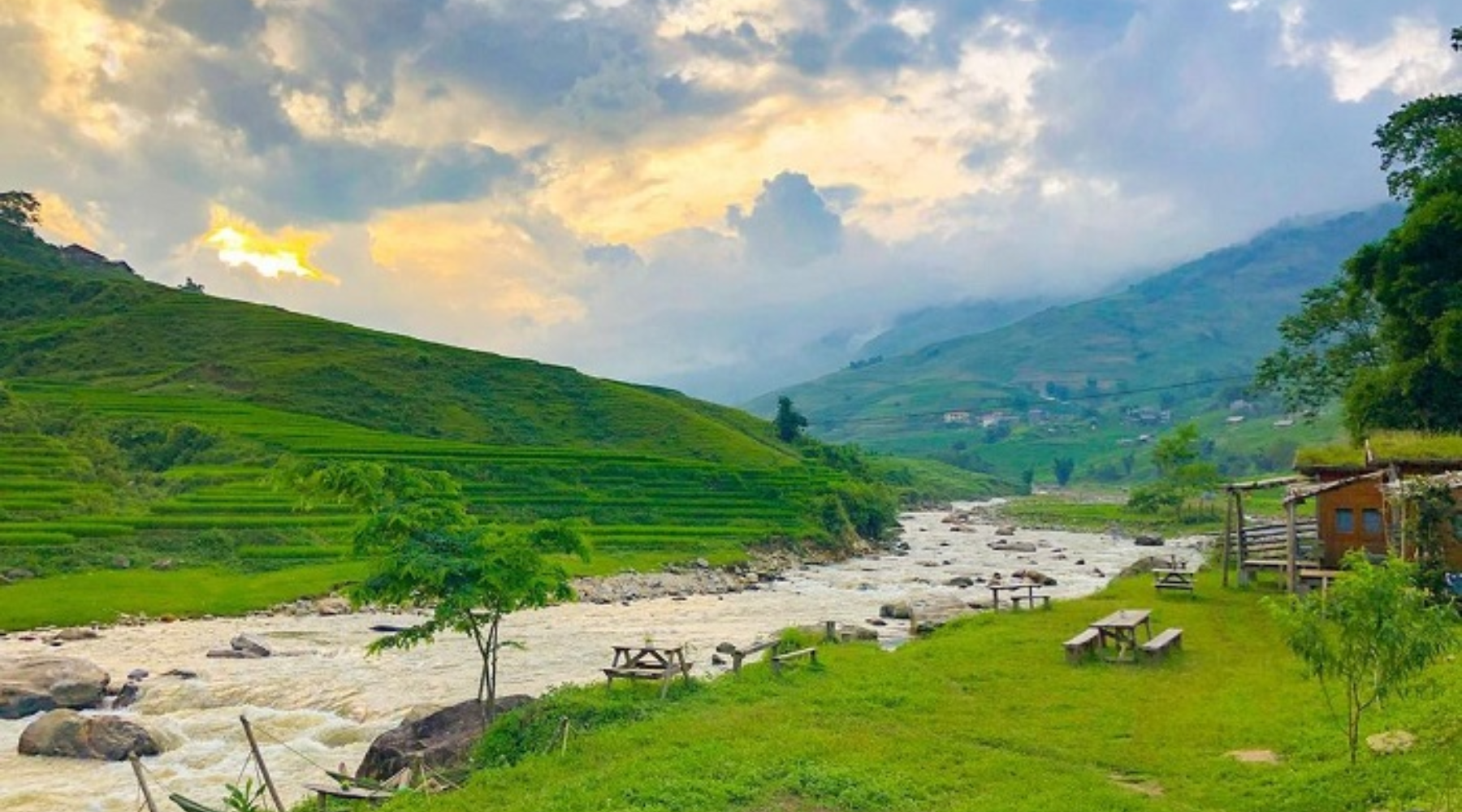 Muong Hoa Stream – A poetic landscape in the Northwest mountains
